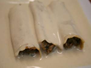 Canelones vegetales 6u.